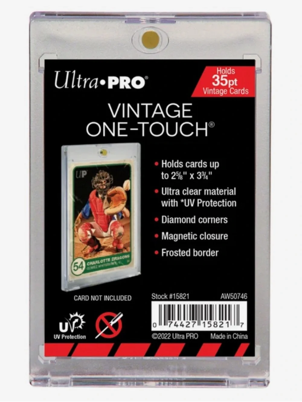 Pack of $3 Used - Like New Ultra PRO One-Touch 35PT Magnetic Card Holders